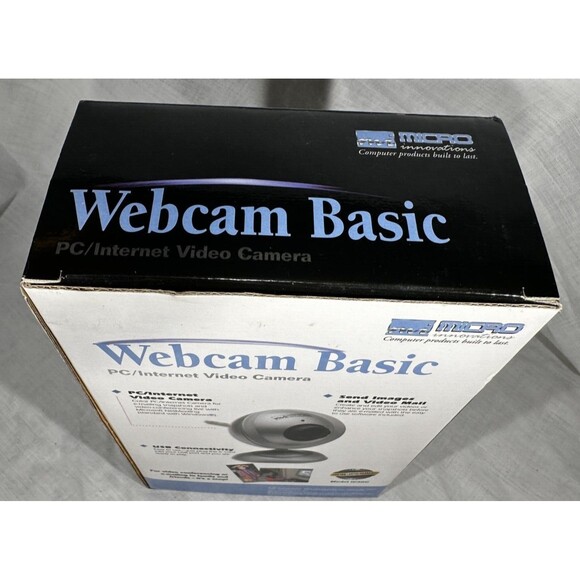 NEW Vintage Micro Innovations Basic Webcam PC/Internet USB Video Camera IC50C - Picture 8 of 9